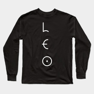 Leo Vertical Long Sleeve T-Shirt